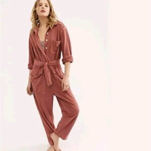 Free People Intimately Belted Jumpsuit